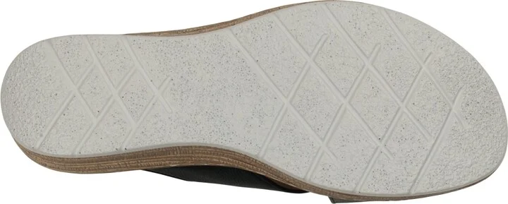 Gc Shoes Women's Demi Cross Strap Hardware Slip-On Wedge Sandals - Image 5