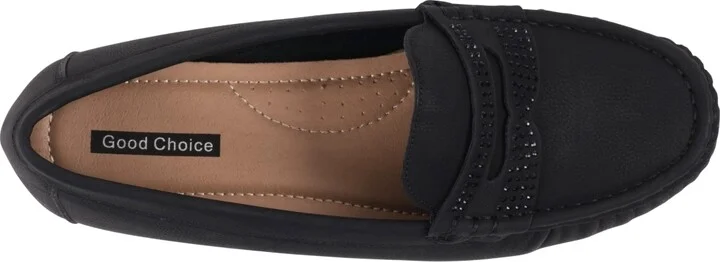 Gc Shoes Women's Eagle Embellished Driving Moccasin Loafers - Image 8