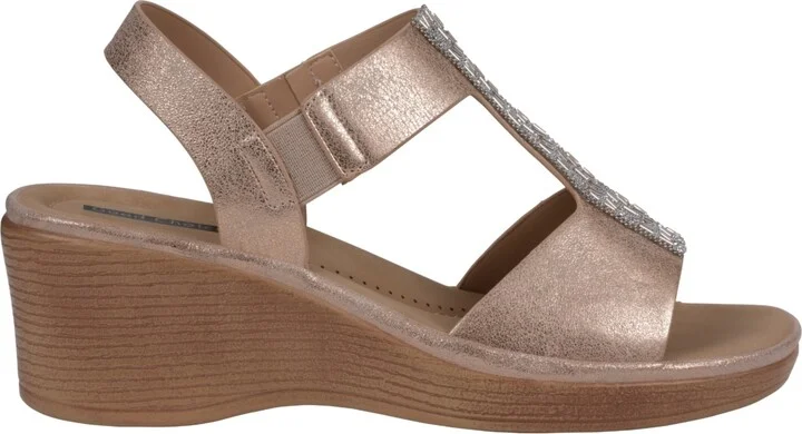 Gc Shoes Women's Elissa Embellished Wedge Sandals - Image 2