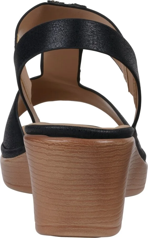 Gc Shoes Women's Elissa Embellished Wedge Sandals - Image 7