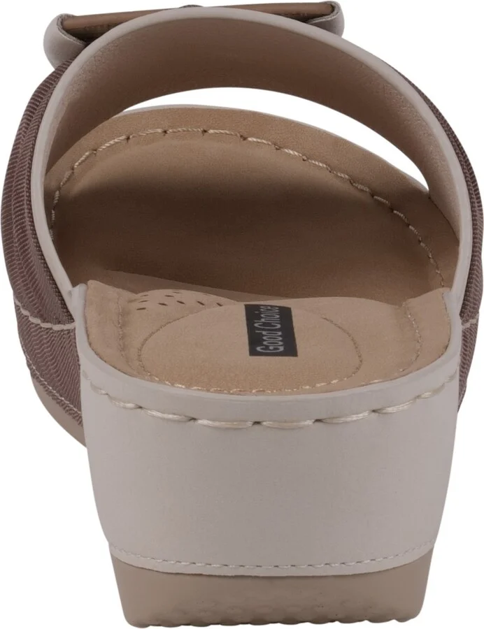 Gc Shoes Women's Ellen Comfort Slip On Wedge Sandals - Image 11
