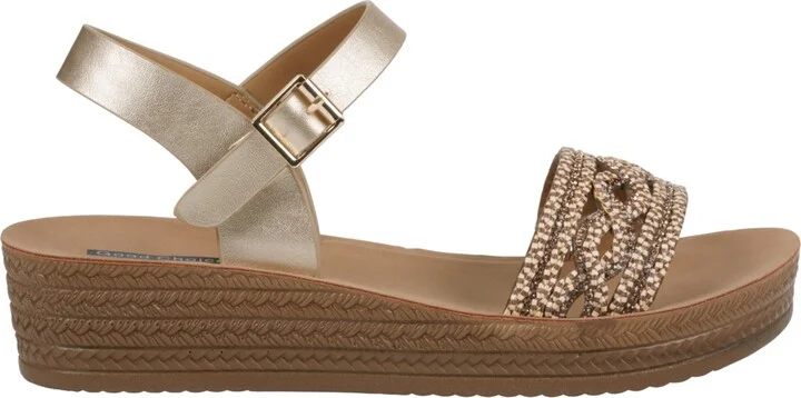 Gc Shoes Women's Fay Embellished Wedge Sandals - Image 6