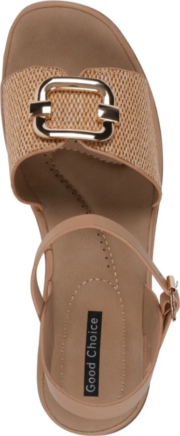 Gc Shoes Women's Fia Ankle Strap Wedge Sandals - Image 8