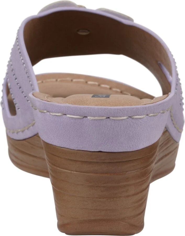 Gc Shoes Women's Fiora Floral Wedge Sandals - Image 11