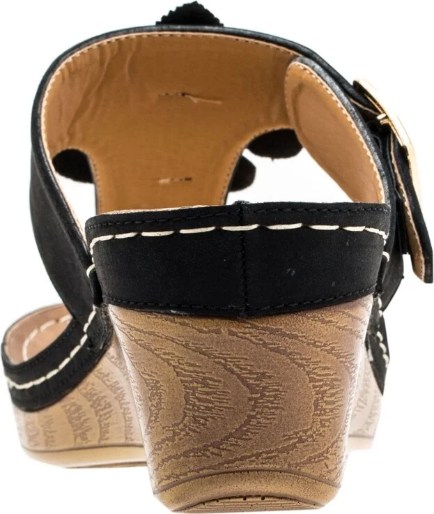 Gc Shoes Women's Flora Rosette Wedge Sandals - Image 3