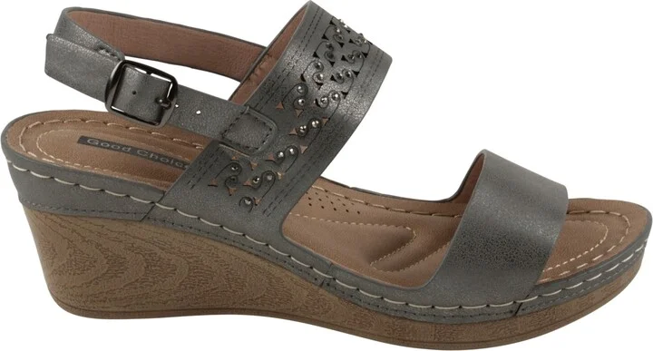 Gc Shoes Women's Foley Comfort Wedge Sandals - Image 6
