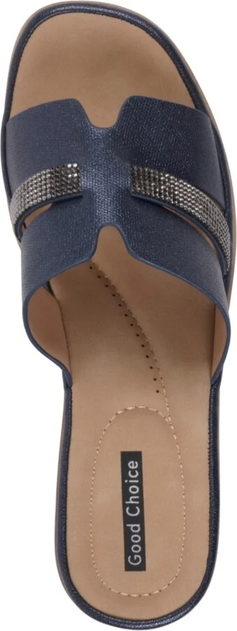 Gc Shoes Women's Frances Embellished Wedge Sandals - Image 4