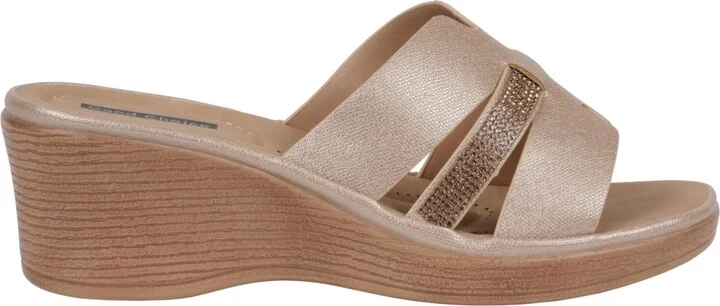 Gc Shoes Women's Frances Embellished Wedge Sandals - Image 6