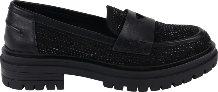 Gc Shoes Women's Galen Embellished Lug Sole Loafers - Image 2