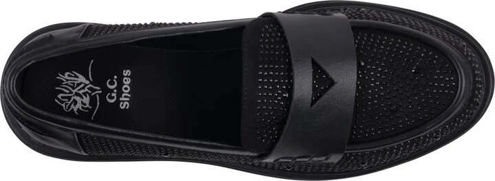 Gc Shoes Women's Galen Embellished Lug Sole Loafers - Image 4