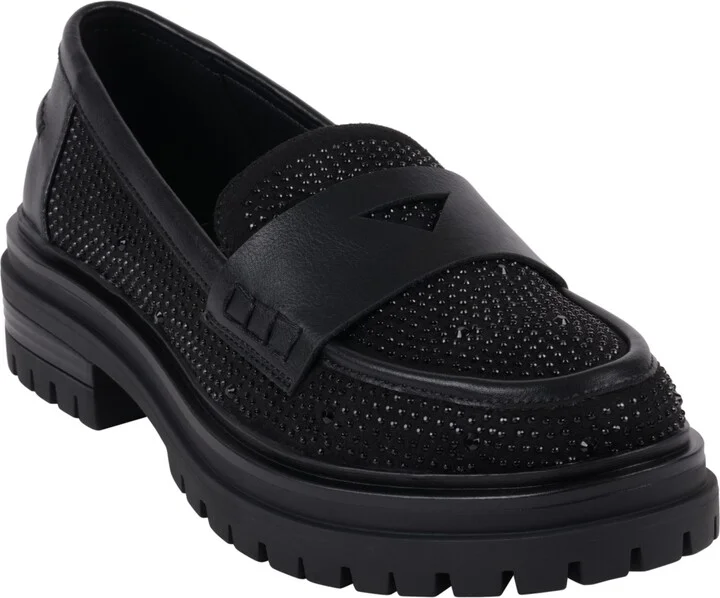 Gc Shoes Women's Galen Embellished Lug Sole Loafers