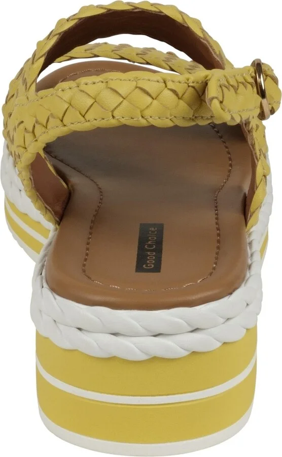 Gc Shoes Women's Gallante Double Band Slingback Platform Sandals - Image 3