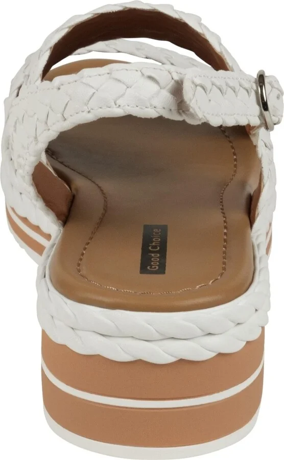 Gc Shoes Women's Gallante Double Band Slingback Platform Sandals - Image 7