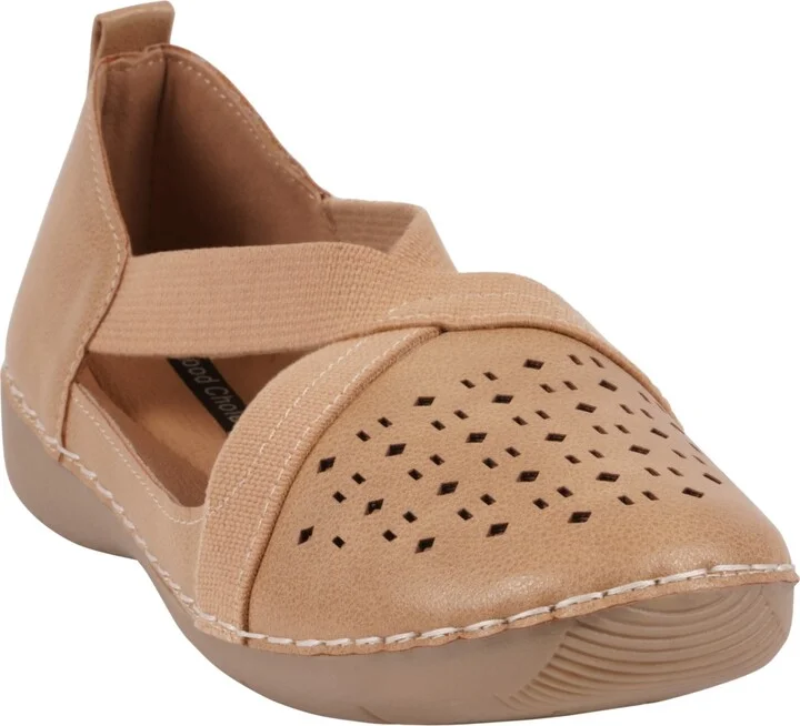 Gc Shoes Women's Genny Perforated Casual Flats