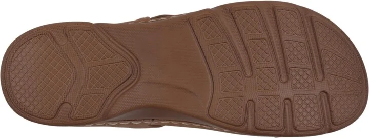 Gc Shoes Women's Grange Perforated Strappy Elastic Comfort Flat Sandals - Image 5