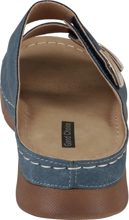 Gc Shoes Women's Gretchen Double Strap Footbed Flat Sandals - Image 7