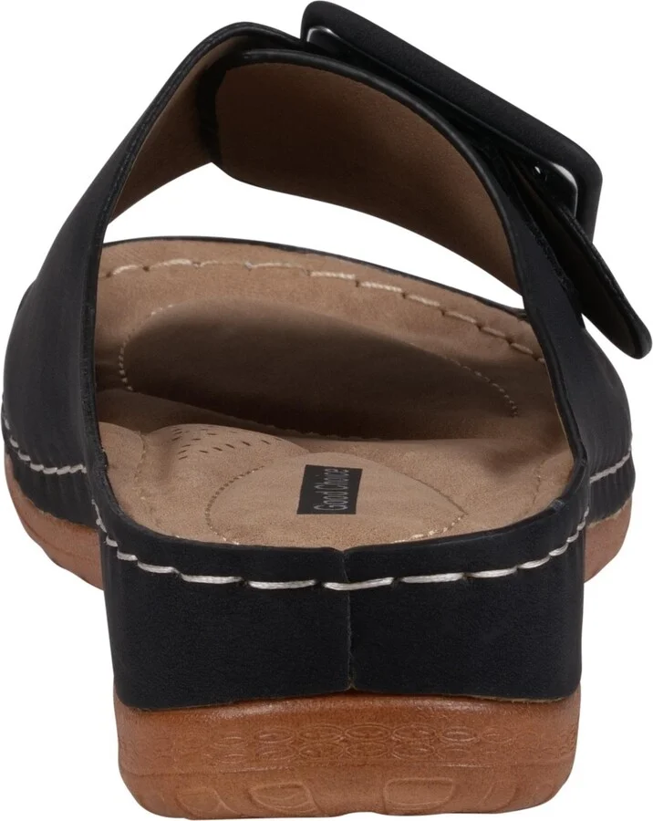 Gc Shoes Women's Hamden Buckle Comfort Flat Sandals - Image 7