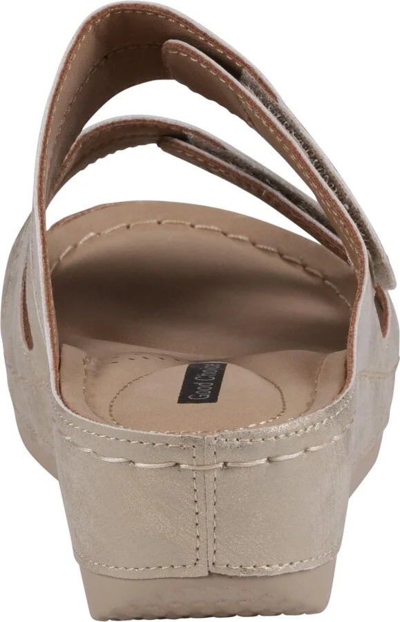 Gc Shoes Women's Havana Double Band Wedge Sandals - Image 3
