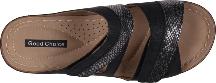 Gc Shoes Women's Havana Double Band Wedge Sandals - Image 8