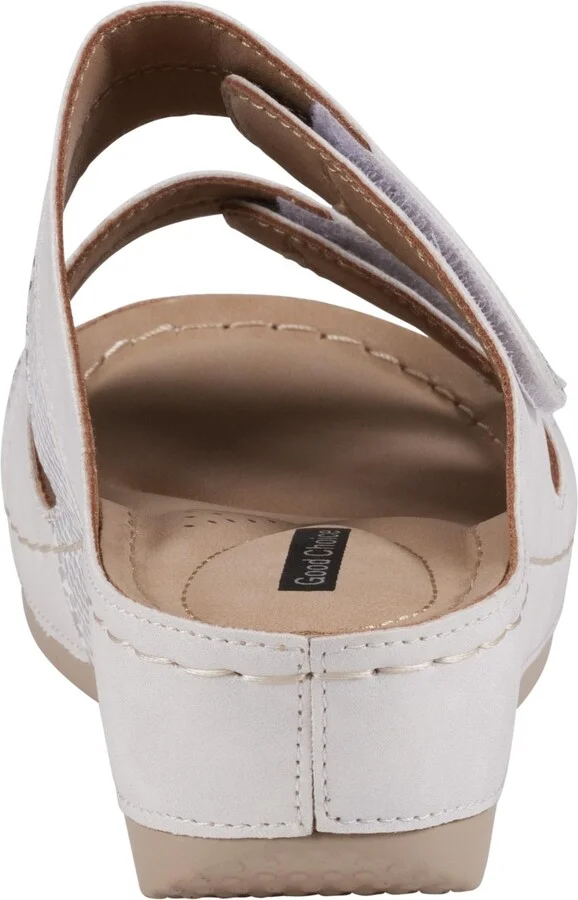 Gc Shoes Women's Havana Double Band Wedge Sandals - Image 11