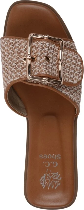 Gc Shoes Women's Indie Woven Buckle Flat Sandals - Image 4