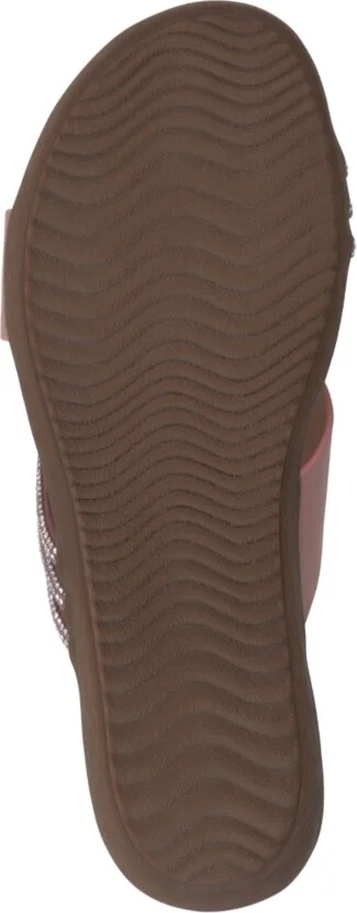 Gc Shoes Women's Iris Embellished Asymmetrical Flat Sandals - Image 9