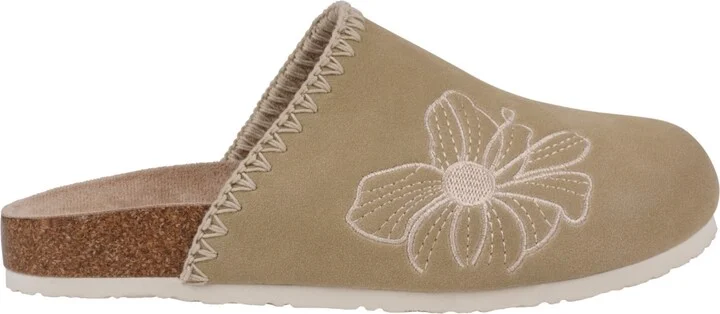 Gc Shoes Women's Jamie Embroidered Slide Footbed Clogs - Image 10