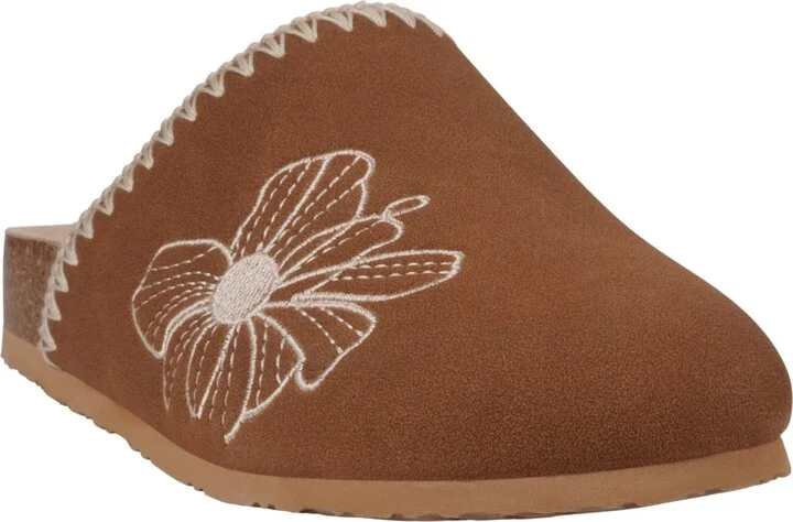 Gc Shoes Women's Jamie Embroidered Slide Footbed Clogs
