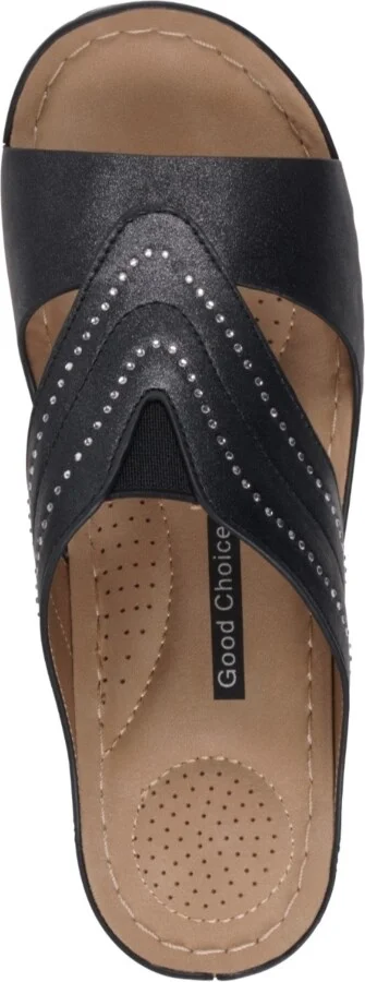 Gc Shoes Women's Johanna Embellished Wedge Sandals - Image 4