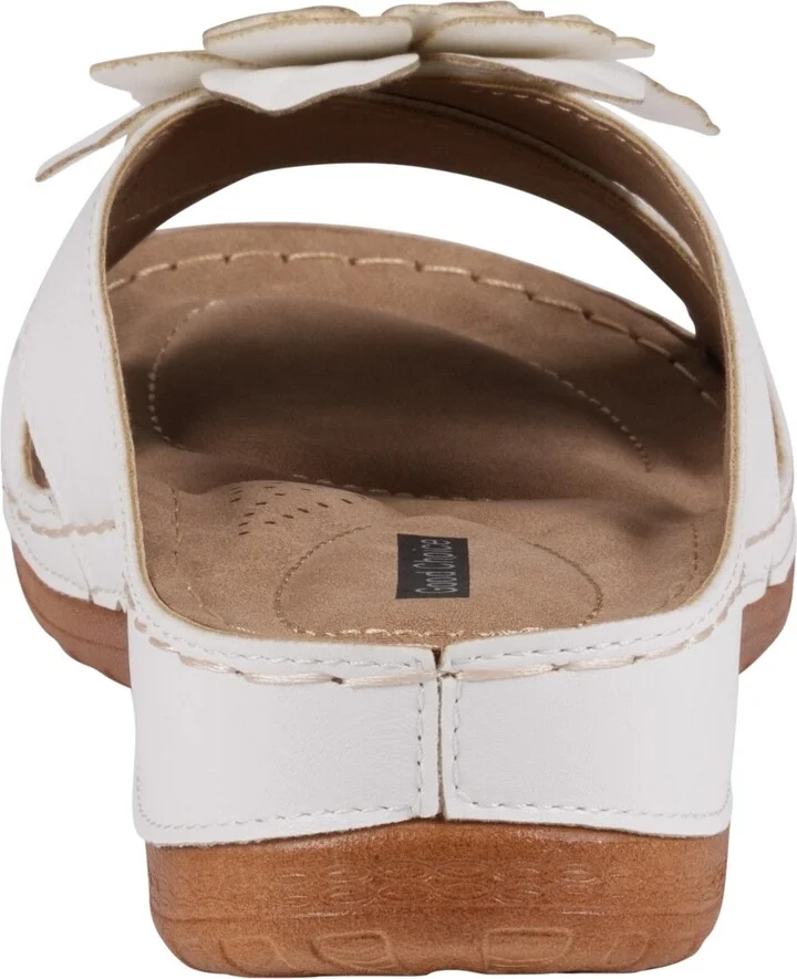 Gc Shoes Women's Joy Flower Rosette Comfort Sandals - Image 7