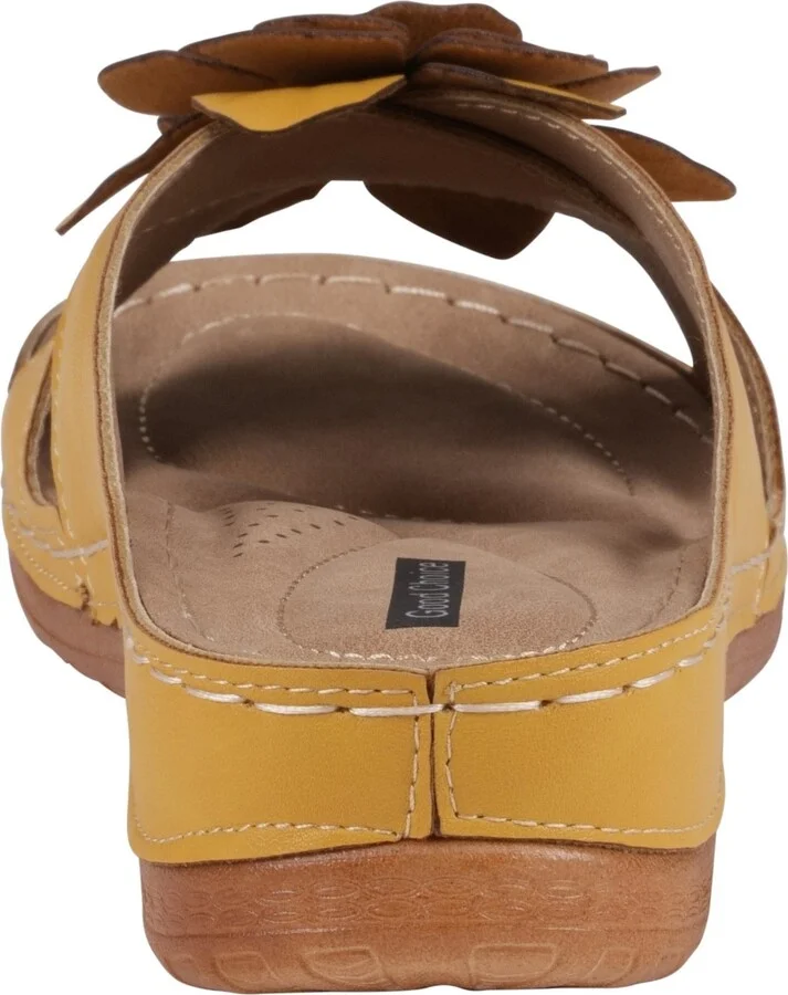 Gc Shoes Women's Joy Flower Rosette Comfort Sandals - Image 11