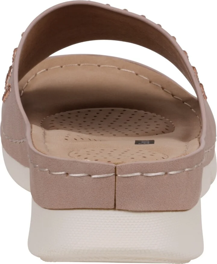 Gc Shoes Women's Julie Embellished Comfort Flat Sandals - Image 7