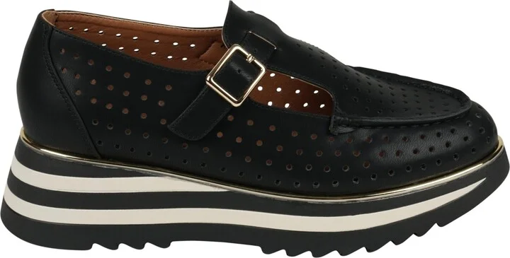 Gc Shoes Women's Karmine Laser Cut Mary Jane Platform Loafers - Image 2
