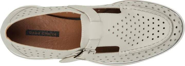 Gc Shoes Women's Karmine Laser Cut Mary Jane Platform Loafers - Image 8