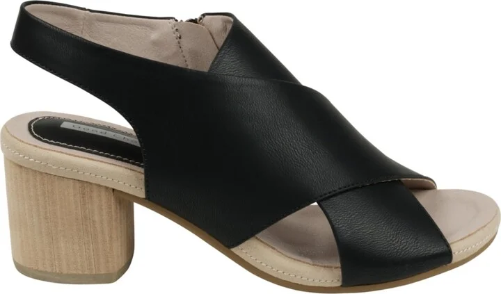 Gc Shoes Women's Keefa Cross Strap Slingback Heeled Sandals - Image 2