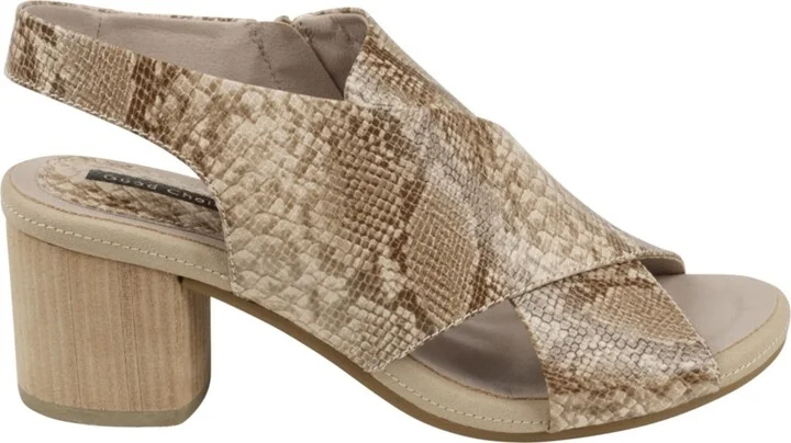 Gc Shoes Women's Keefa Cross Strap Slingback Heeled Sandals - Image 10