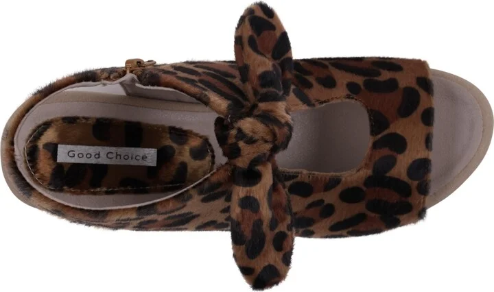 Gc Shoes Women's Kimora Knot Detail Block Heel Dress Sandals - Image 4