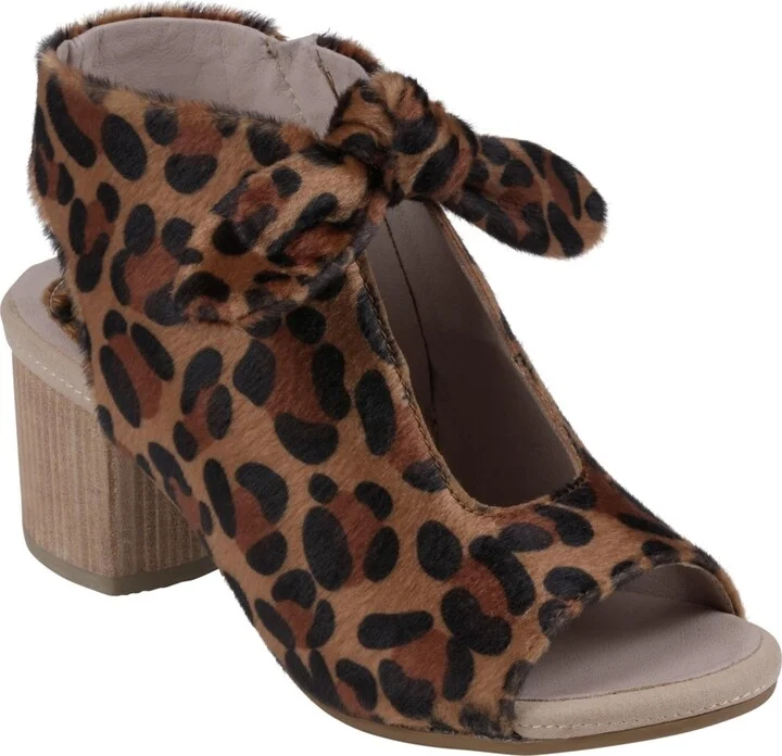 Gc Shoes Women's Kimora Knot Detail Block Heel Dress Sandals