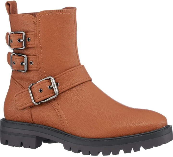 Gc Shoes Women's Kingsburg Lug Sole Buckle Ankle Booties