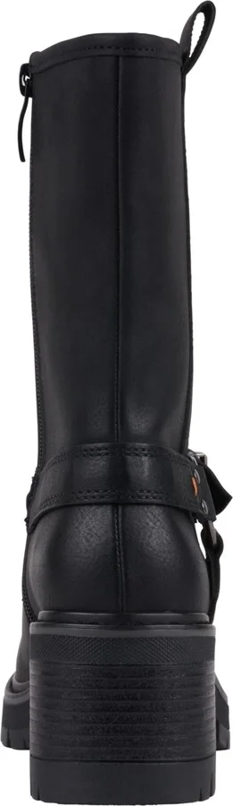 Gc Shoes Women's Knox Buckle Lug Sole Block Heel Mid Calf Boots - Image 3