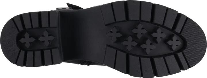 Gc Shoes Women's Knox Buckle Lug Sole Block Heel Mid Calf Boots - Image 5