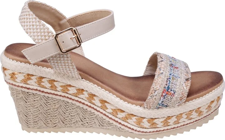 Gc Shoes Women's Lauren Espadrille Wedge Sandals - Image 2