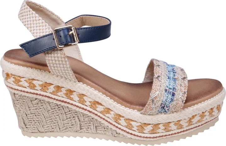 Gc Shoes Women's Lauren Espadrille Wedge Sandals - Image 6