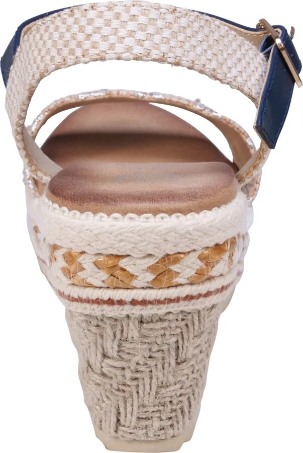 Gc Shoes Women's Lauren Espadrille Wedge Sandals - Image 7