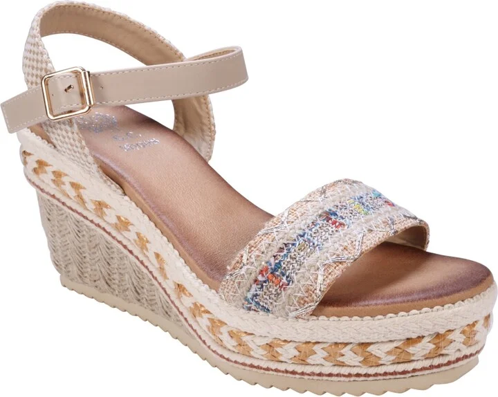 Gc Shoes Women's Lauren Espadrille Wedge Sandals