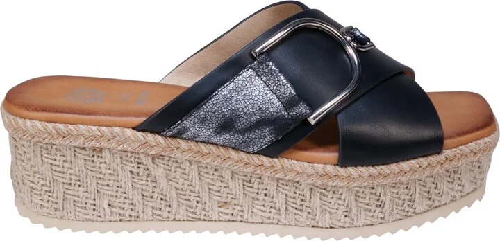 Gc Shoes Women's Lindsey Strappy Platform Slide Sandals - Image 2
