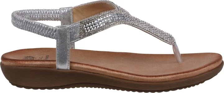 Gc Shoes Women's Lori Embellished Flat Sandals - Image 2