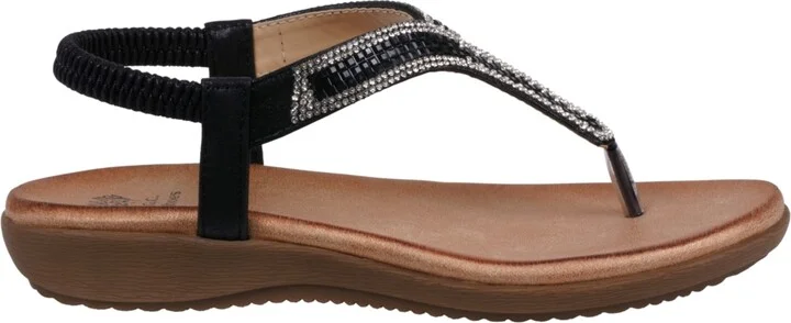 Gc Shoes Women's Lori Embellished Flat Sandals - Image 6