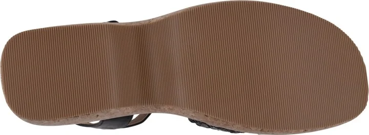 Gc Shoes Women's Lucy Woven Cork Platform Wedge Sandals - Image 5