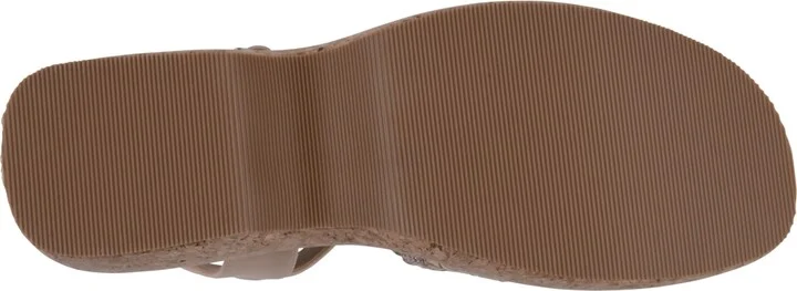 Gc Shoes Women's Lucy Woven Cork Platform Wedge Sandals - Image 9